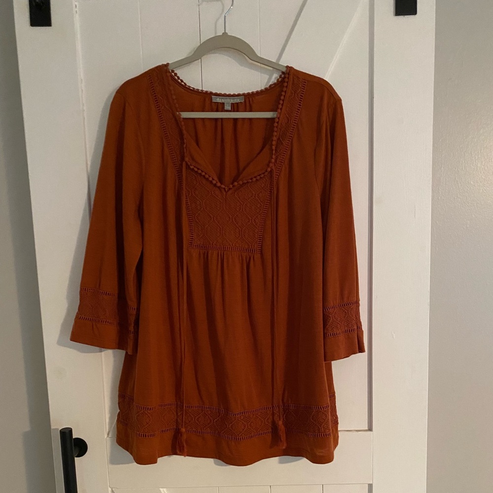 Tunic length top